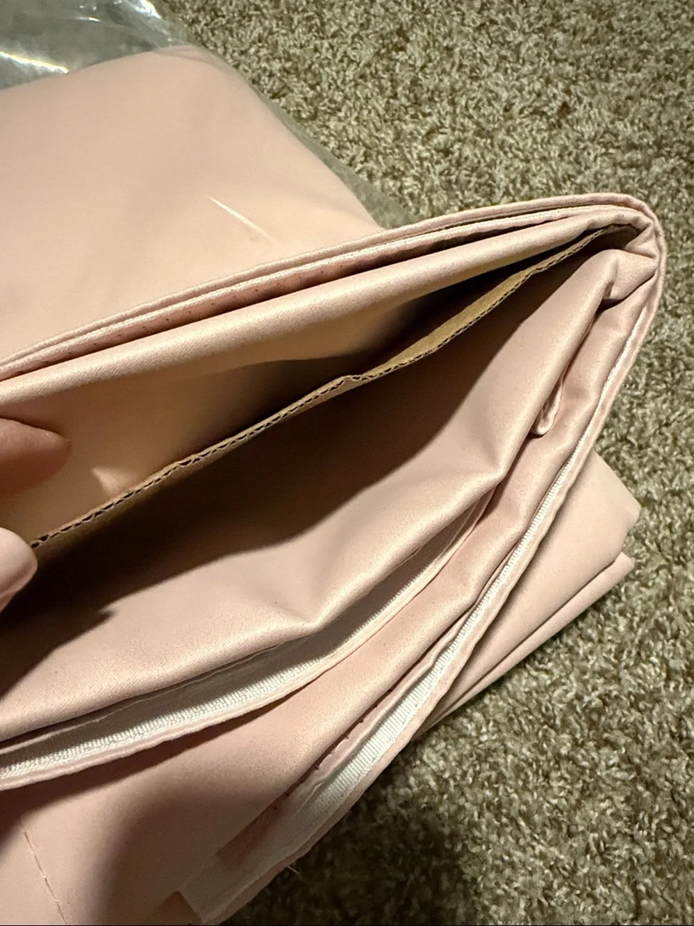 Dualife Baby Pink Curtains (2 panels 53”x84”) - NWOT